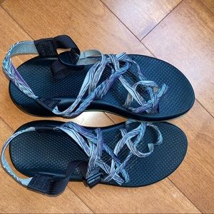 Chaco 2 strap purple teal ZX2 Vibram Sandals, Women’s 10